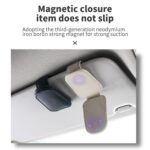 Clip de gafas para parasol de coche soporte de almacenamiento de tarjeta multifuncional - Imagen 7