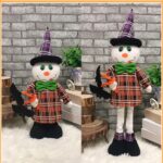 CX189001 Muñeca retráctil de Halloween Fantasma Decoración de fiesta