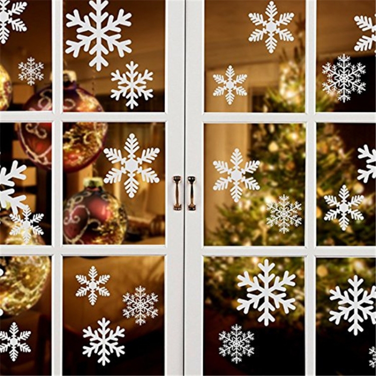 EDA00089901A.jpg Ventana creativa Puerta de vidrio Extraíble Navidad Año Nuevo Festival Etiqueta de la pared Decoración - Imagen 1