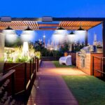 2 en 1 Luz solar Paisaje Patio Corredor Iluminación 32-LED Lámpara de araña retro, Warm Light - Imagen 8