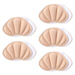 5 pares 065 zapatillas de deporte suave espesar antiabrasión talón adhesivo protector, 065 L
