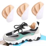 5 pares 065 zapatillas de deporte suave espesar antiabrasión talón adhesivo protector, 065 L - Imagen 2