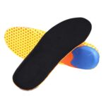 1 par 078 espesar transpirable a prueba de golpes plantilla deportiva zapato-pad, 078 235-240mm - Imagen 3