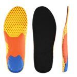 1 par 078 espesar transpirable a prueba de golpes plantilla deportiva zapato-pad, 078 255-260mm