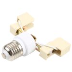 E27 a R7s Bombilla Convertidor Portalámparas Adaptador de enchufe, 78mm