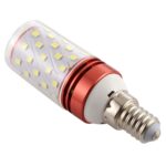 Bombilla Maíz 185-240V SMD 2835,, E14 12W 500LM 60LEDs  White Light 6000K - Imagen 3