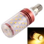 Bombilla Maíz 185-240V SMD 2835,, E14 12W 500LM 60LEDs  Warm Light 3000K