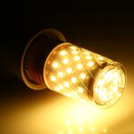 Bombilla Maíz 185-240V SMD 2835,, E14 12W 500LM 60LEDs Warm Light 3000K - Imagen 4