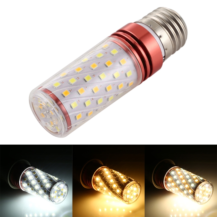 EDA00166501.jpg Bombilla de maíz de atenuación de tres colores SMD 2835, E27 16W 700LM 84LEDs - Imagen 1