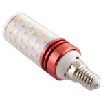 Bombilla de maíz de atenuación de tres colores SMD 2835, E14 16W 700LM 84LEDs - Imagen 3
