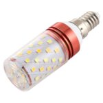 Bombilla de maíz de atenuación de tres colores SMD 2835, E14 12W 500LM 60LEDs - Imagen 2