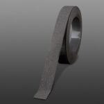 Cinta antideslizante para piso PEVA Impermeable Nano Tira resistente al desgaste que no deja marcas, 2.5cm x 5m (Grey)