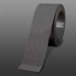 Cinta antideslizante para piso PEVA Impermeable Nano Tira resistente al desgaste que no deja marcas, 5cm x 5m (Grey)