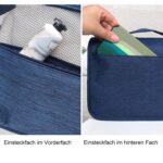 Bolsa de almacenamiento de lavado de viaje tipo gancho portátil multifuncional XS02 Bolsa de cosméticos - Imagen 5