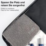 Bolsa de almacenamiento de lavado de viaje tipo gancho portátil multifuncional XS02 Bolsa de cosméticos - Imagen 6