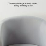 Funda de sofá con estampado de semicírculo único todo incluido elástico, Grey - Imagen 5