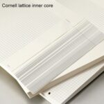 Cuaderno de cuadrícula de hojas sueltas de piel sintética B5, Cornell Checkered Core - Imagen 3