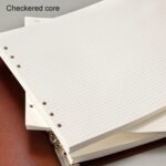 Cuaderno A5 de hojas sueltas de piel sintética con cuadrícula, Checkered Core - Imagen 3