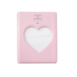 Hueco corazón 64 bolsillos foto libro álbum titular de la tarjeta de nombre para Fujifilm Instax Mini 8/7s/70/25/50s/90, Hollow Heart 64 Pockets Pink