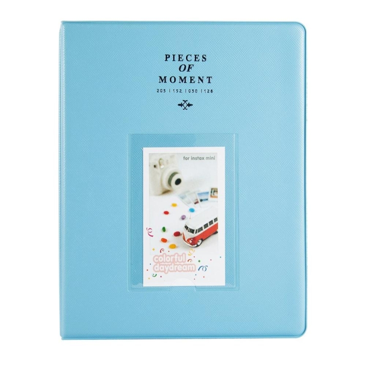 EDA001887601B.jpg Titular de la tarjeta de nombre del álbum del libro de fotos de 128 bolsillos para Fujifilm Instax Mini 8 /7s /70 /25 /50s /90, 128 Pockets 128 Pockets - Imagen 1