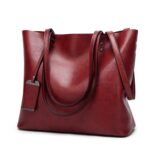Moda PU cuero señoras bolsos mujeres mensajero bolsos bandolera bandolera