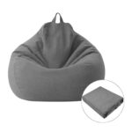 Funda de tela para silla Lazy Sofa Bean Bag, 100 x 120cm