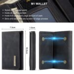 DG.MING Serie M1 Cartera multitarjeta de 3 pliegues - Imagen 4