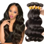 Peluca de trama de pelo largo y rizado para mujer, 16 inch