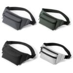 FEIHADUN cxs-321 Riñonera de tela Oxford ajustable, tamaño: 32 x 12 x 6 cm, cxs-321 (Grey) - Imagen 2