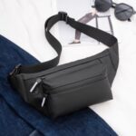 FEIHADUN cxs-321 Riñonera de tela Oxford ajustable, tamaño: 32 x 12 x 6 cm, cxs-321 (Black) - Imagen 4