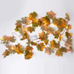Cadena de luces LED decorativas de 2 m y 10 luces, Maple Leaf - Imagen 2