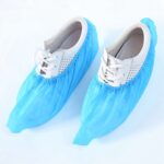 100 PCS 400g Cubrezapatos desechables Piso de limpieza interior Espesar Cubrezapatos de tela no tejida, Fabric Overshoes - Imagen 5