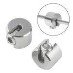 Clip fijo de cuerda de alambre de jardín de acero inoxidable 316, 2 PCS M10x6