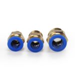 LAIZE 10pcs PC Rosca macho Recto Neumático Conector de montaje rápido, PC14-04 (2pcs) - Imagen 2