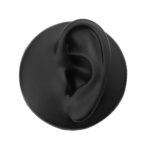 Simulación Características faciales Modelo de silicona, Left Ear