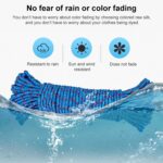 Cuerda de nailon gruesa para colgar ropa al aire libre, color aleatorio, 5m - Imagen 5