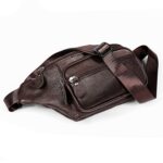 6030 Bolso bandolera de cuero para exteriores con un solo hombro Deportes Bolso multifuncional para la cintura del teléfono - Imagen 3