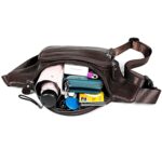 6030 Bolso bandolera de cuero para exteriores con un solo hombro Deportes Bolso multifuncional para la cintura del teléfono - Imagen 5