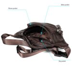 6030 Bolso bandolera de cuero para exteriores con un solo hombro Deportes Bolso multifuncional para la cintura del teléfono - Imagen 8