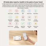Báscula de grasa corporal Original Xiaomi Mijia Smart Home S400 BT5.0 pantalla LED Medición de doble frecuencia, Body Fat Scale S400 - Imagen 4
