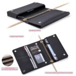 ViLi GHC Series Funda para teléfono con bolso cruzado de cuero RFID, 20 x 10 x 3,5 cm - Imagen 3