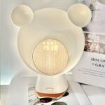 La lámpara de oso con sensor inteligente Moonlight admite carga inalámbrica con altavoz Bluetooth