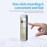 Mini grabadora de voz portátil JNN Q7 con pantalla OLED, 32GB - Imagen 4