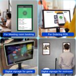 WA2189T 21.5 inch IPS Screen Advertising Machine Android 14 RK3576S 4GB+32GB, Specification: EU Plug - Imagen 10