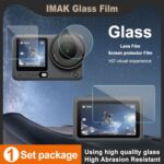 Protector de pantalla de vidrio templado imak con película para lente de cámara, For DJI Osmo Action 6 - Imagen 3