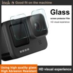 Protector de pantalla de vidrio templado imak con película para lente de cámara, For DJI Osmo Action 6 - Imagen 6