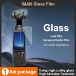 Protector de pantalla de vidrio templado imak con película para lente de cámara, For DJI Osmo Action 6 - Imagen 3