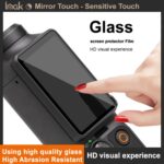 Protector de pantalla de vidrio templado imak con película para lente de cámara, For DJI Osmo Action 6 - Imagen 6