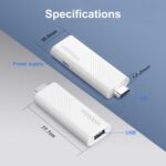 H96 Max H313 Android 14 Mini HD TV Stick con control remoto, ARM Cortex-A53 Quad Core, 2GB+8GB - Imagen 11