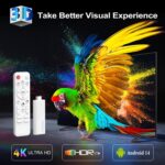 H96 Max H313 Android 14 Mini HD TV Stick con control remoto, ARM Cortex-A53 Quad Core, 2GB+8GB - Imagen 10